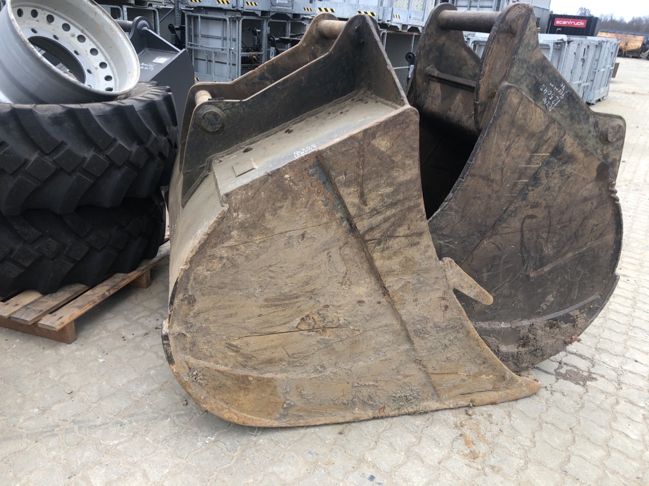 1400mm Graveskovl, uden tænder